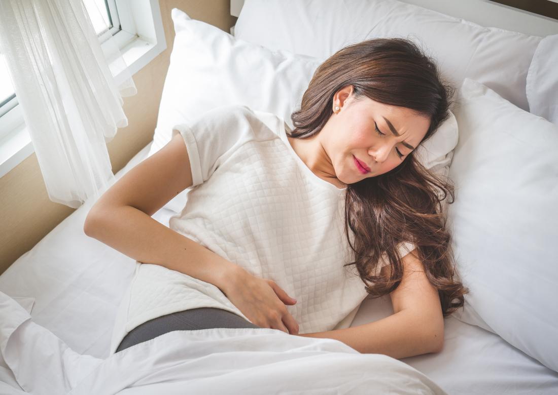 đau bụng cũng là dấu hiệu của viên nhiễm phụ khoa - senshe - mitudo